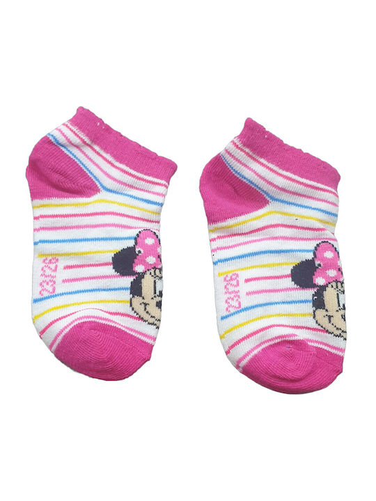 Disney Kinderstrümpfe Knöchelsocken Pink