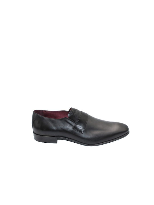 Damiani Leder Herrenschuhe Schwarz