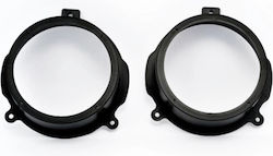 Car Speaker Adapter Rings Code 20.545 Citroen Berlingo B9 2009-2018 Front 165mm