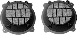 Lautsprecher-Adapterringe Code 20.407 Fiat Uno 1983-2002 Armaturenbrett 130mm Lautsprecher-Adapterringe Code 20.407 Fiat Uno 1983-2002 Armaturenbrett 130mm