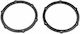 Car Speaker Adapter Rings Code 20.564 Peugeot 2008 2013-2019 Front Rear 165mm