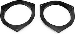 Lautsprecher-Adapterringe Code 20.572 Kia Picanto 2017-2023 vorne hinten 165mm Lautsprecher-Adapterringe Code 20.572 Kia Picanto 2017-2023 vorne hinten 165mm