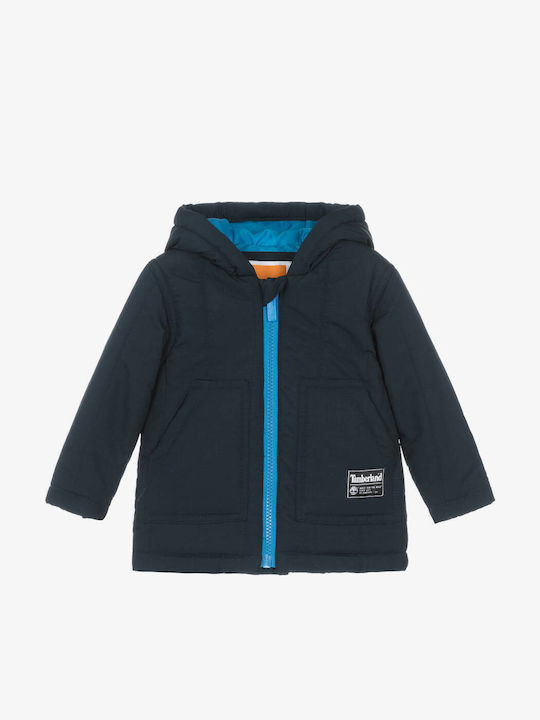 Kinder Freizeitjacke mit Kapuze Blue