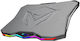 Meetion MT-CP4040 Cooling Pad για Laptop έως 17" με Φωτισμό Πολύχρωμο