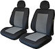 Umbrella Car Seat Covers Set 2 Pieces BMW M1 Black