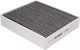 Filtru aer habitaclu Mitsubishi Galant V E5_a E7_a E8_a 2.0 V6-24 E64a E54a 1992-1996 Corteco 2165