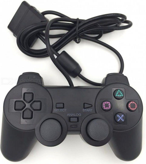 PS02 Wired Gamepad Black