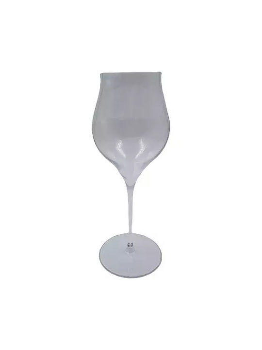 Glass for White Wine made of Glass in White Color 1pcs