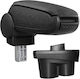 Car Armrest Opel Corsa E 2014-2019 Black Faux Leather
