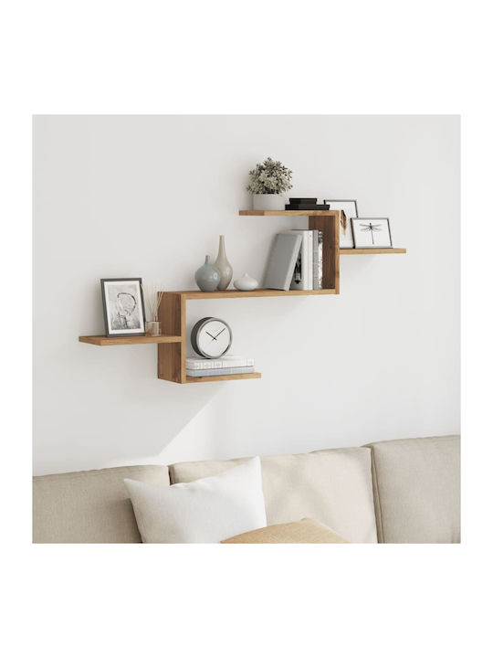 Shelf Wall Brown 104x15x49cm