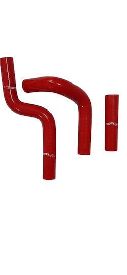 Kit Furtunuri Silicon Kawasaki Kx80 1998-2000 Kx85 2001-2012/kx100 1998-2012 Roșu