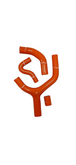 Kit Furtunuri Siliconice KTM EXC-R EXC XC-W 450 2007-2010 Portocaliu