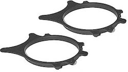 Car Speaker Adapter Rings Code 20.479 Bmw Series 3 E30 1984-1991 Rear 130mm Car Speaker Adapter Rings Code 20.479 Bmw Series 3 E30 1984-1991 Rear 130mm