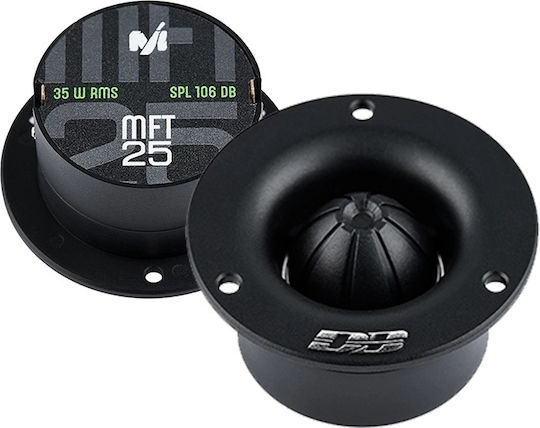 Set Tweeter Auto Deaf Bonce Machete Mft-25 42mm 35w Rms 4ω Set 2 Tweeters