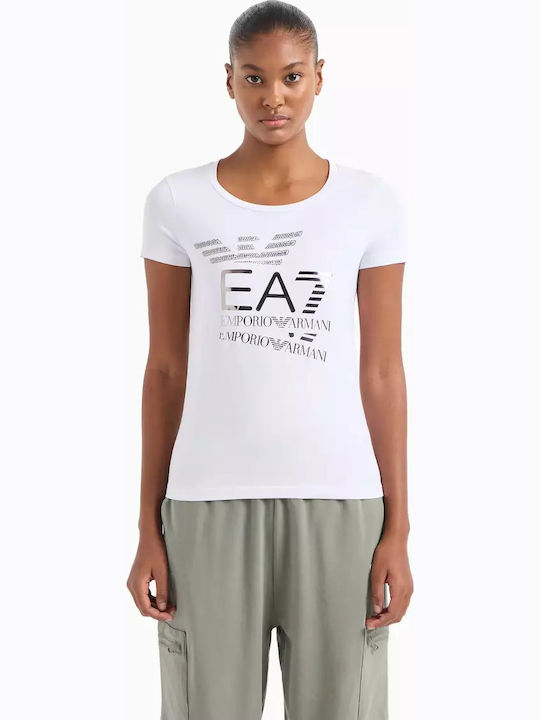 Emporio Armani Γυναικείο T-shirt Λευκό