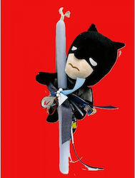 Handmade Batman Candle 25cm Plush 24004