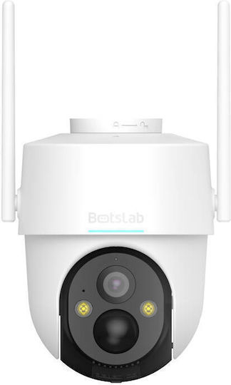 Botslab W313 IP Überwachungskamera Wi-Fi Full HD+ 3MP Wasserdicht Batteriebetrieben mit Zwei-Wege-Kommunikation und Objektiv 3.6mm