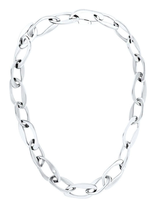 Calvin Klein Κολιέ Ατσάλι Ασημί 35000683 Bijou Box