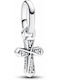 Pandora Cross Charm with Stones with Stones