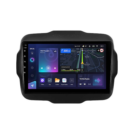 Teyes Car Audio System for Jeep Renegade 2014-2018 (Bluetooth/USB/WiFi/GPS/Apple-Carplay/Android-Auto) with Touch Screen 9"