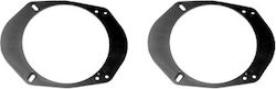 Car Speaker Adapter Rings Code 20.418 Ford Tourneo Custom 2012-2023 Front Rear 165mm Car Speaker Adapter Rings Code 20.418 Ford Tourneo Custom 2012-2023 Front Rear 165mm