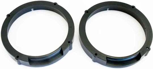 Car Speaker Adapter Rings Code 20.485 Seat Ibiza 3 2002-2008 Front Rear 165mm