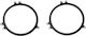 Car Speaker Adapter Rings Code 20.404 Audi A6 C6 2004-2011 Front Rear 165mm