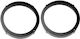 Car Speaker Adapter Rings Code 20.441 Volkswagen Lupo 1998-2005 Front 165mm