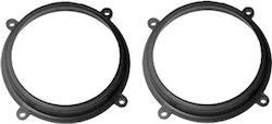 Car Speaker Adapter Rings Code 20.452 Fiat Brava 1995-2003 Rear 130mm