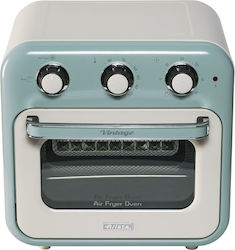 Ariete Vintage Mini Ηλεκτρικό Φουρνάκι 16lt Χωρίς Εστίες Μπλε