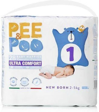 Pee&Poo Σελτεδάκια 28τμχ