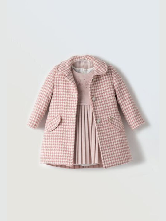 Evita Kids Set with Skirt & Jacket Winter 2pcs Pink