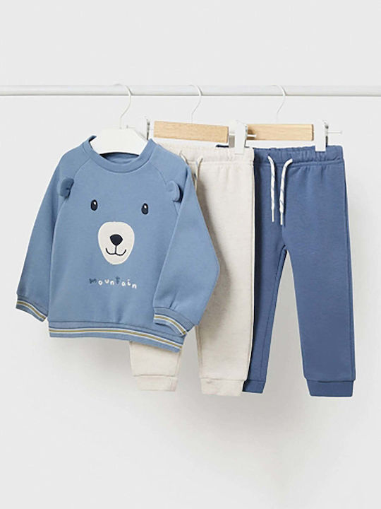 Mayoral Kids Sweatpants Set Raff 3pcs