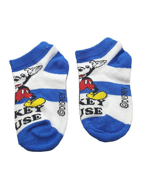 Disney Șosete pentru Copii Mickey Blue Blue