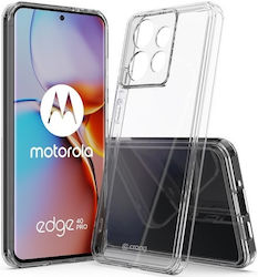 Crong Umschlag Rückseite Transparene (Motorola Edge 40 Pro)