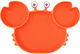 Queen Mother Baby Food Plate Crab made of Silic...