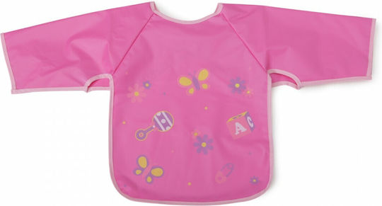 Cangaroo Piggy Waterproof Coverall Silicone with Hoop & Loop Fastener & Sleeves Piggy Pink for 1 m+