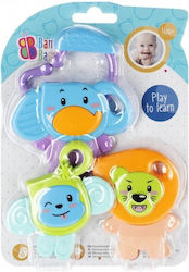 Bam Bam Set Rasseln Safari-Tiere für 3++ Monate Bam Bam Set Rasseln Safari-Tiere für 3++ Monate