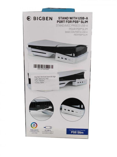 Bigben Interactive Charging Station for PS5 / PS5 Slim White