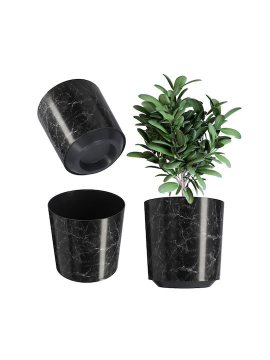 Kadax Flower Pot in Black Color 24722