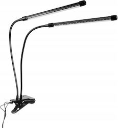 Lampă cu 2 brațe pentru creșterea plantelor de interior Zola Fără Emisie de Căldură 20 LED-uri pe Braț 2 Culori 180 Grade