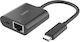 Belkin INC019btBK USB-C Netzwerkadapter mit Verkabelter Ethernet-Verbindung