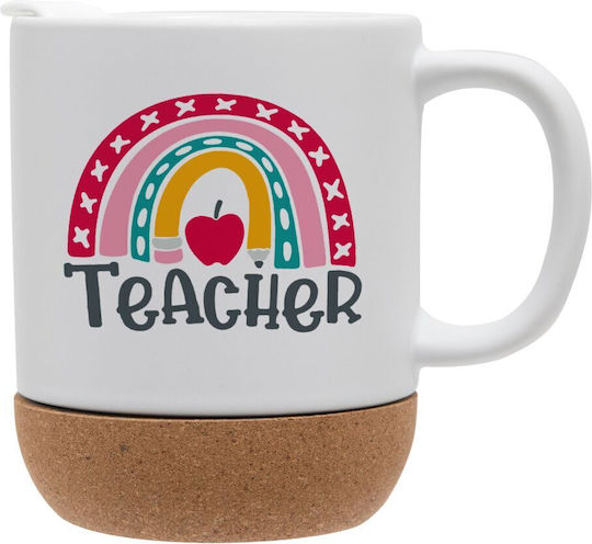 Koupakoupa Mug Ceramic with Lid Multicolored 330ml