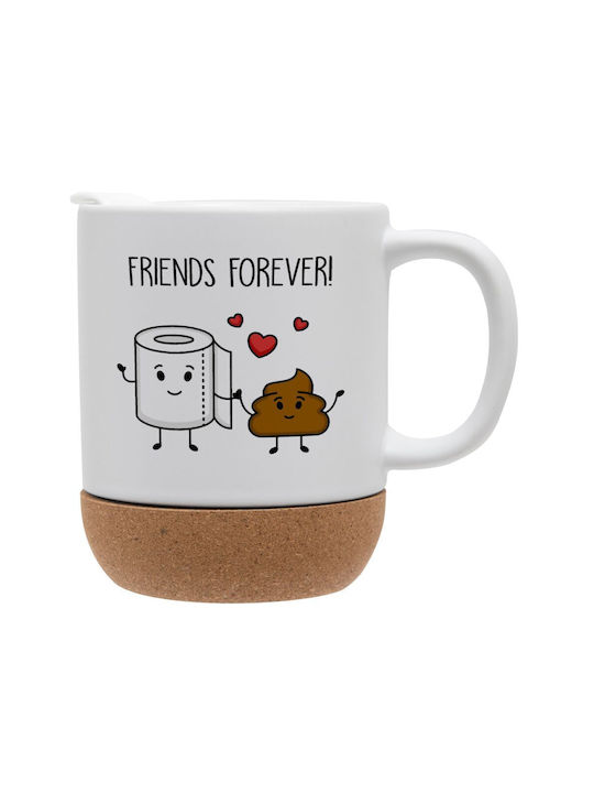 Koupakoupa Friends Forever Becher Keramik mit D...