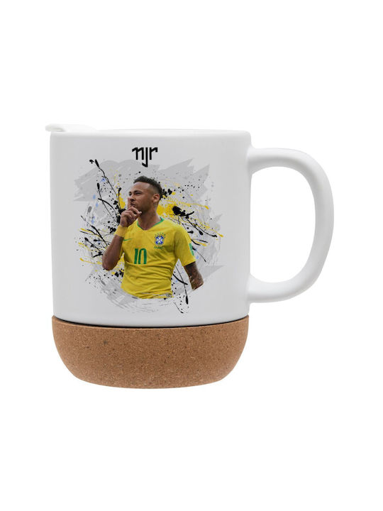 Koupakoupa Neymar Jr Чаша Керамично с Капак 330мл