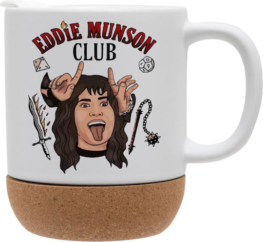 Koupakoupa Eddie Munson Κούπα Κεραμική με Καπάκι 330ml