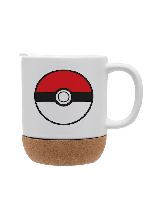 Koupakoupa Pokemon Ball Becher Keramik mit Deckel 330ml