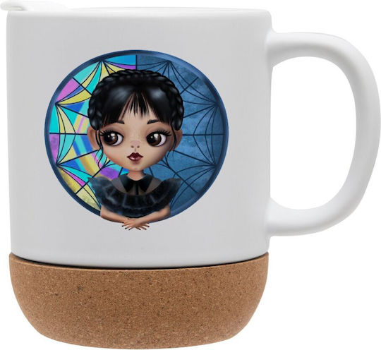Koupakoupa Big Eyes Κούπα Κεραμική με Καπάκι 330ml