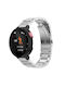 Каишка от неръждаема стомана за Garmin Forerunner 220 230 235 630 620 735 Сребърна