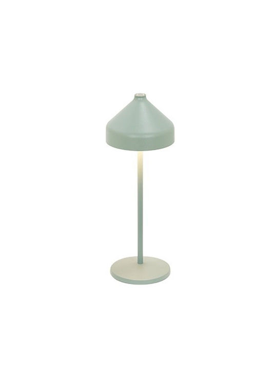 Zafferano Schreibtisch Außenstehlampe LED 3W mit Grünes Licht IP65 Grün